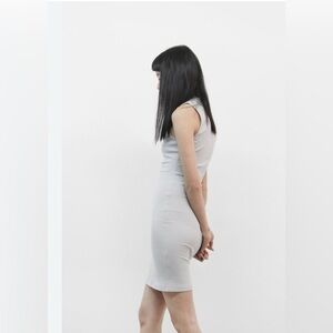 Hemsmith Ribbed Sleeveless Bodycon Midi Dress sz xs